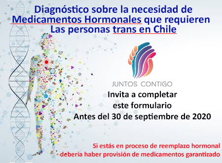 Diagnóstico de medicamentos hormonales utilizados en Chile en población transexual.
